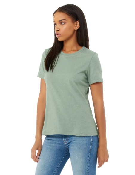 Womens Relaxed CVC Jersey Short Sleeve Tee16