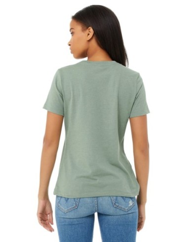 Womens Relaxed CVC Jersey Short Sleeve Tee17