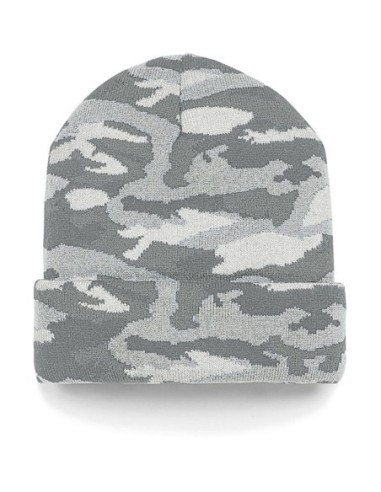 Camo Cuffed Beanie0
