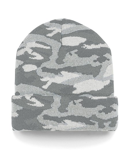 Camo Cuffed Beanie0