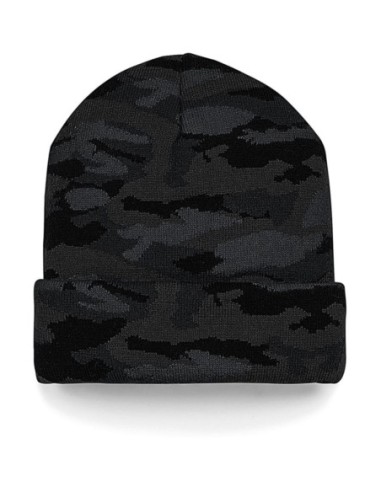 Camo Cuffed Beanie2