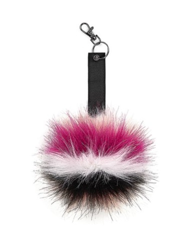 Fur Pop Pom Key Ring2