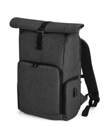 Q-Tech Charge Roll-Top Backpack1