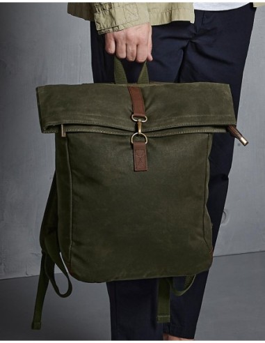 Heritage Waxed Canvas Backpack3