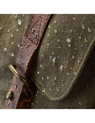 Heritage Waxed Canvas Messenger6