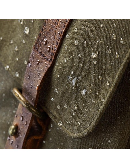 Heritage Waxed Canvas Messenger6