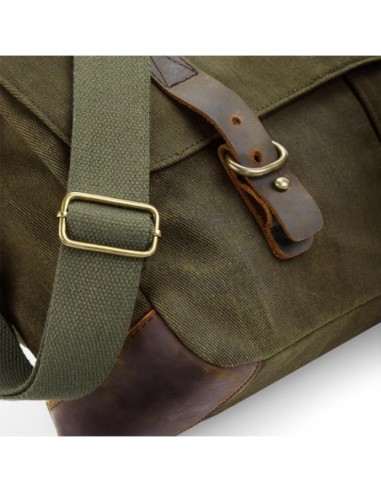 Heritage Waxed Canvas Messenger7