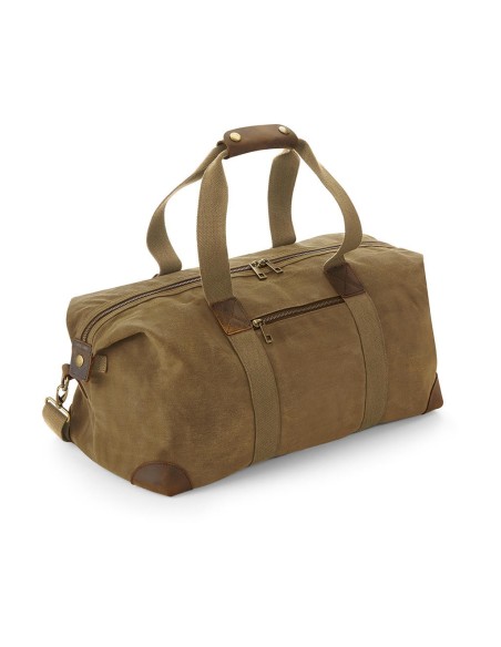 Heritage Waxed Canvas Holdall2