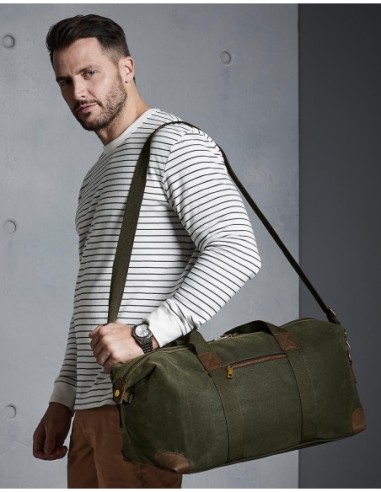 Heritage Waxed Canvas Holdall4