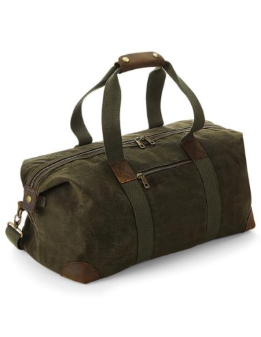Heritage Waxed Canvas Holdall5