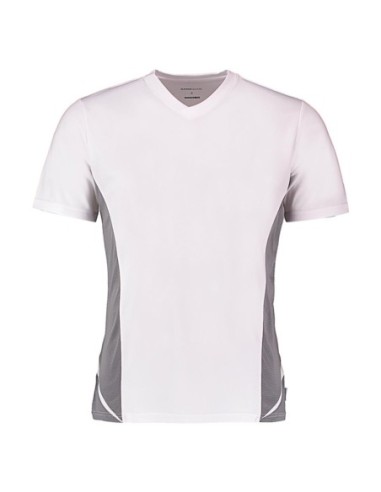 Regular Fit Cooltex® Panel V Neck Tee0
