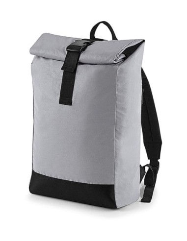 Reflective Roll-Top Backpack1