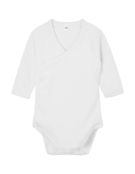 Baby Long Sleeve Kimono Bodysuit0