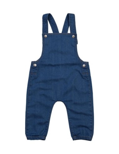 Baby Rocks Denim Dungarees0