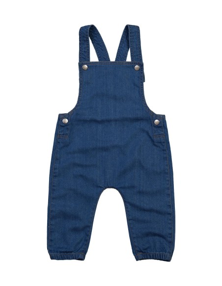 Baby Rocks Denim Dungarees0