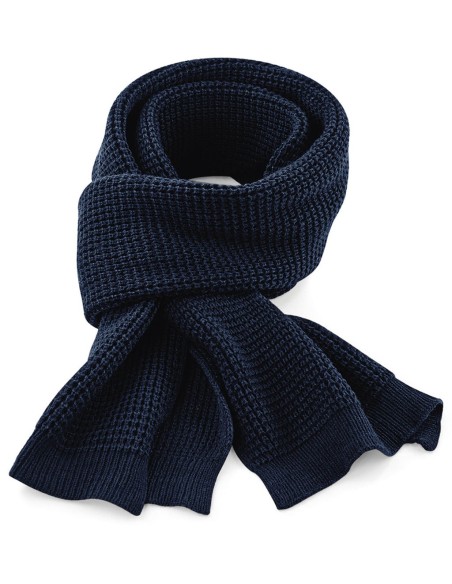 Classic Waffle Knit Scarf3