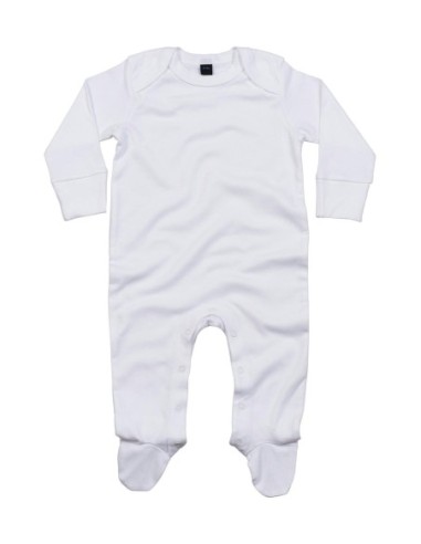 Baby Sleepsuit with Scratch Mitts0