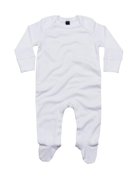 Baby Sleepsuit with Scratch Mitts0
