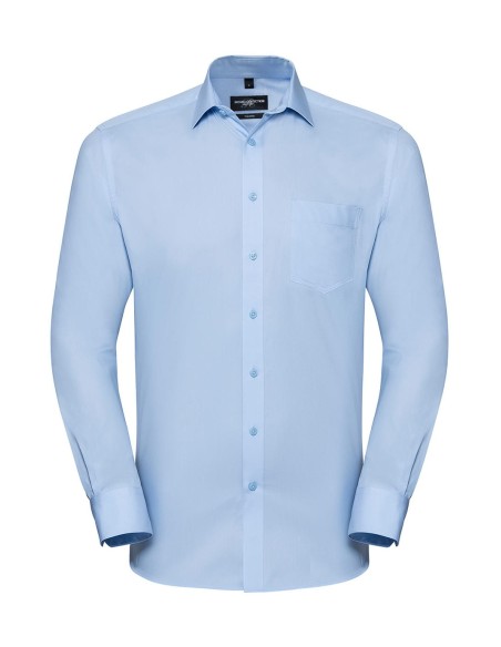 Mens LS Tailored Coolmax® Shirt0
