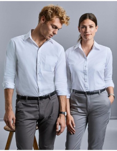 Ladies LS Tailored Coolmax® Shirt3