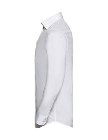 Mens LS Tailored Contrast Ultimate Stretch Shirt7