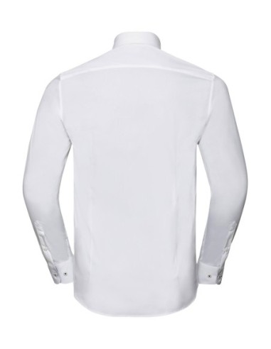 Mens LS Tailored Contrast Ultimate Stretch Shirt8
