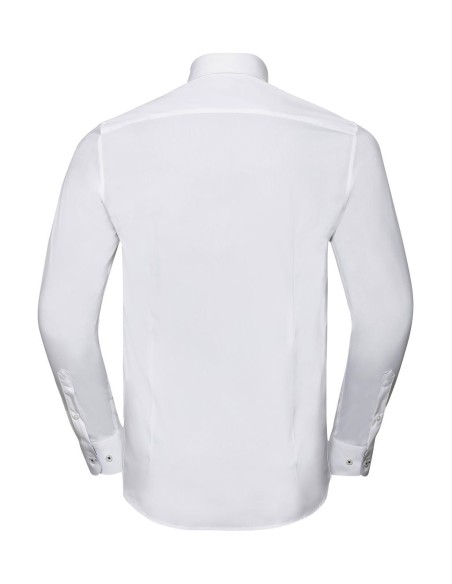 Mens LS Tailored Contrast Ultimate Stretch Shirt8