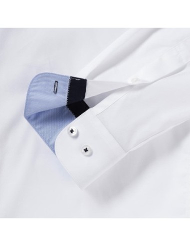 Mens LS Tailored Contrast Ultimate Stretch Shirt10