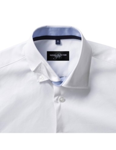 Mens LS Tailored Contrast Ultimate Stretch Shirt11