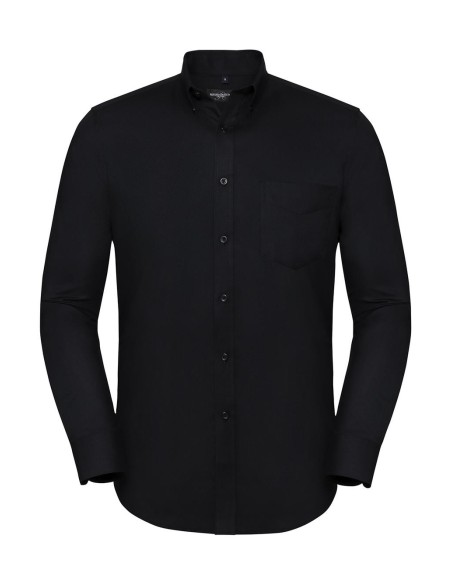 Mens LS Tailored Button-Down Oxford Shirt1
