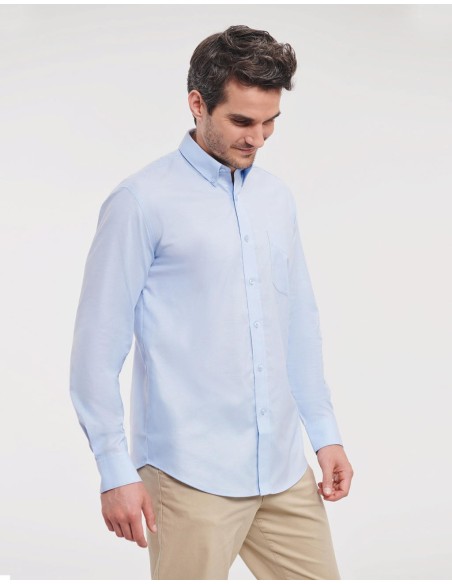 Mens LS Tailored Button-Down Oxford Shirt4