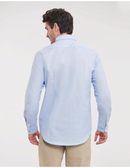 Mens LS Tailored Button-Down Oxford Shirt6