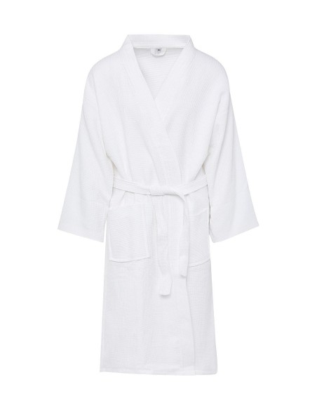 Constance Waffle Pique Bath Robe0