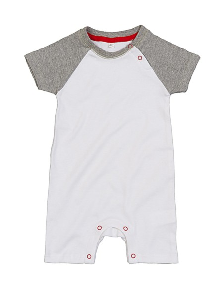 Baby Baseball Playsuit0