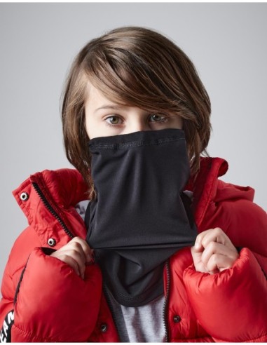 Junior Softshell Sports Tech Neck Warmer1