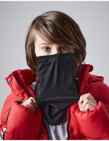 Junior Softshell Sports Tech Neck Warmer1