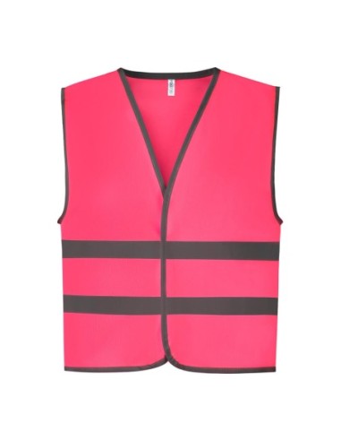 Kids Fluo Reflective Border Waistcoat2