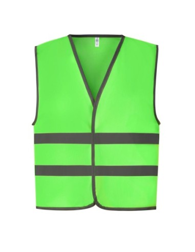 Kids Fluo Reflective Border Waistcoat3