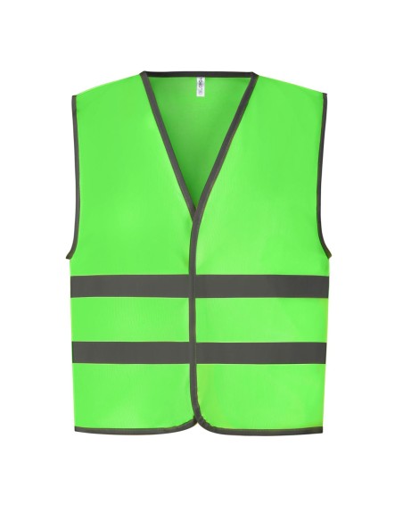 Kids Fluo Reflective Border Waistcoat3