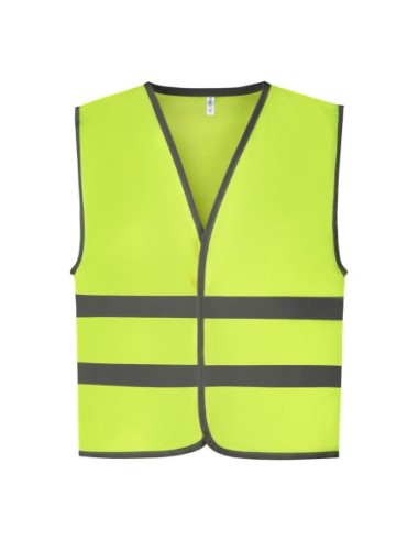 Kids Fluo Reflective Border Waistcoat4