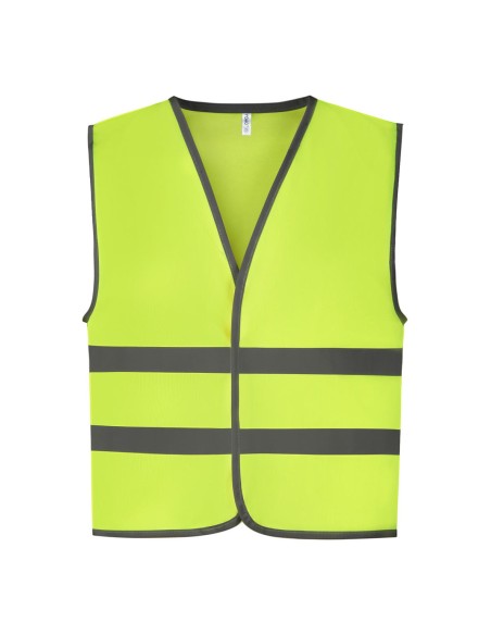 Kids Fluo Reflective Border Waistcoat4
