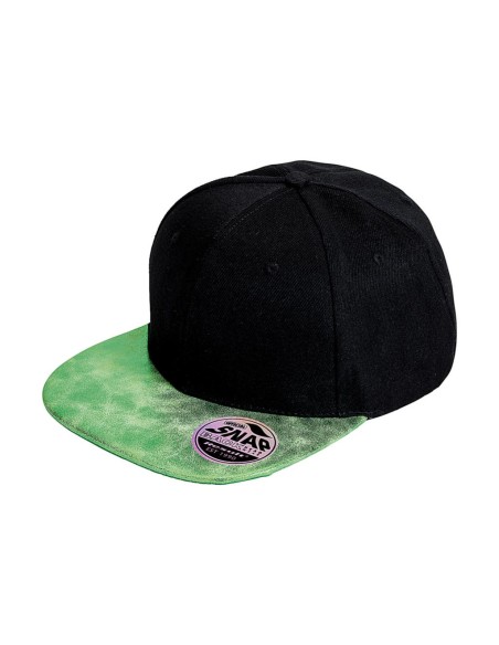 Bronx Glitter Flat Peak Snapback Cap0