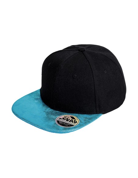 Bronx Glitter Flat Peak Snapback Cap1