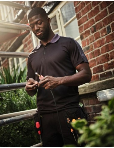 Contrast Coolweave Polo6