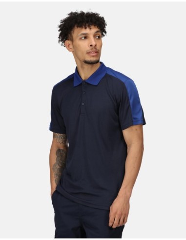 Contrast Coolweave Polo7