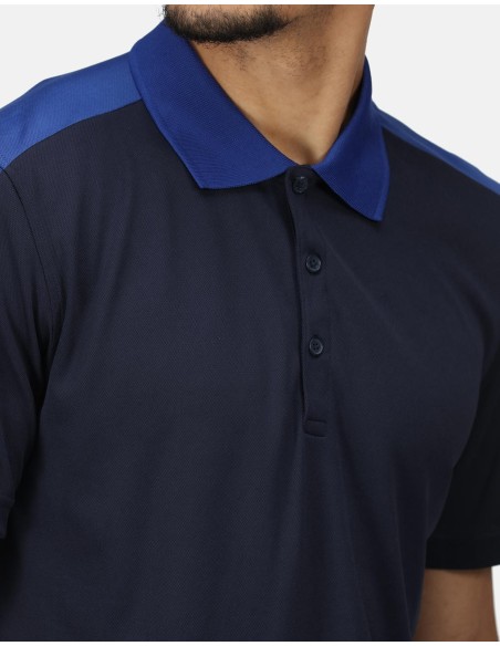 Contrast Coolweave Polo10