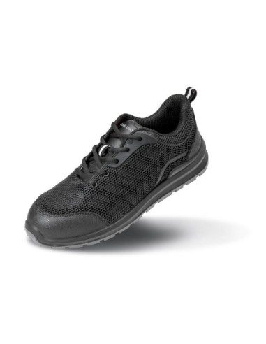 All Black Safety Trainer - size 30