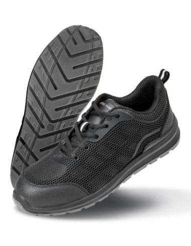 All Black Safety Trainer - size 31