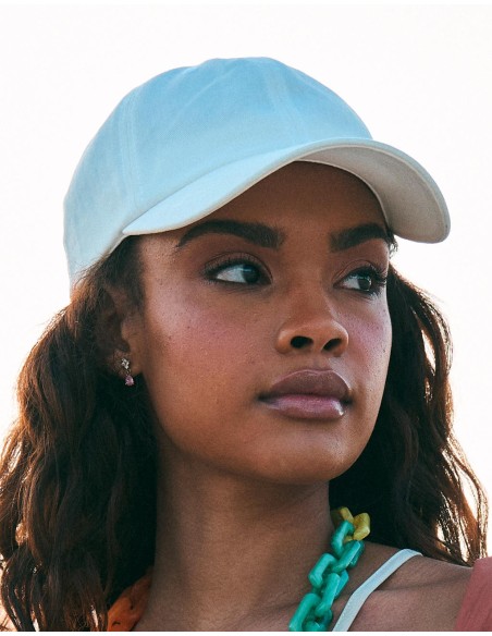 Peached Cotton Twill Dad Cap3
