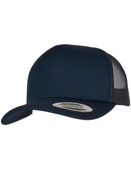 Classic Curved Visor Foam Trucker Cap1